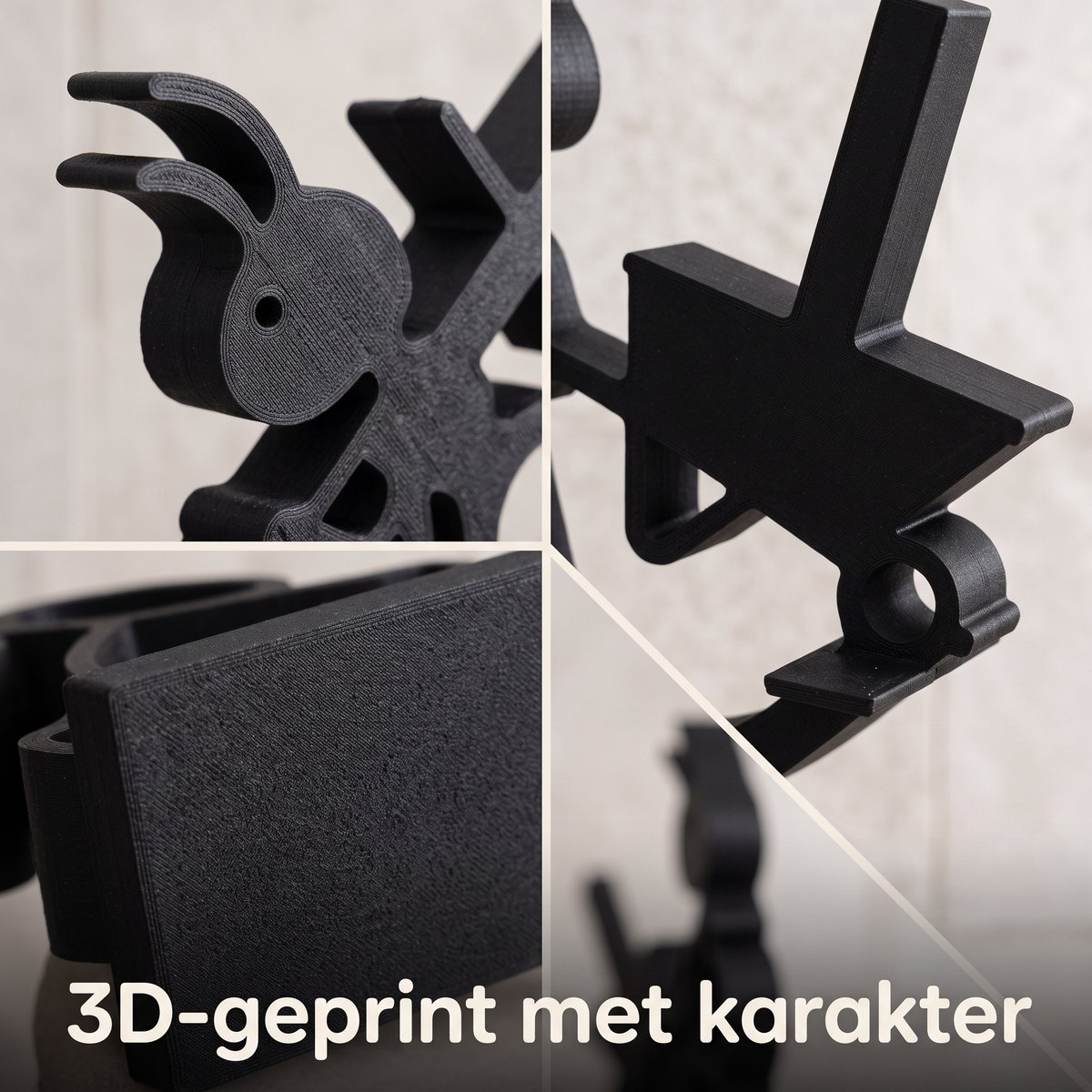 Ant-design freestanding toilet paper holder, black, compact, no assembly required